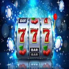 Slot game reels spinning on Cashman casino-style platform